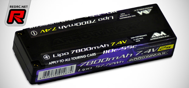 Arrowmax 7800mAh 2S LiPo hardcase battery pack