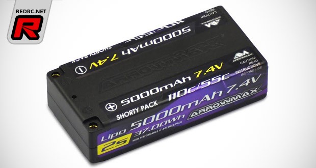 Arrowmax 2S 5000mAh Shorty pack