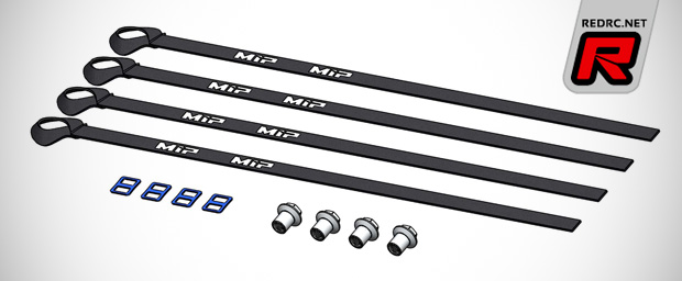 MIP 1/5th scale limiter strap set & header gasket