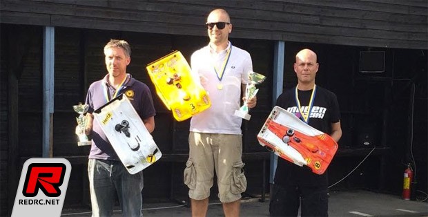Roland Strom wins Swedish 1/8 gas onroad champs