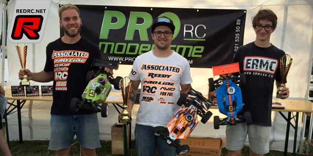 Patrick Hofer wins Swiss 1/8th Buggy Nationals Rd6