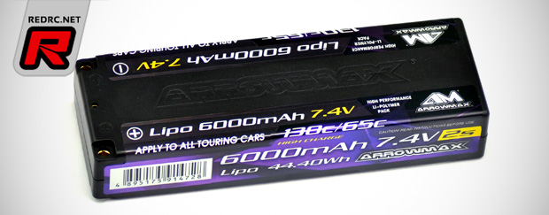 Arrowmax 6000mAh 2S LiPo battery pack