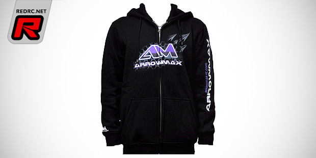 Arrowmax zipped hooded sweater