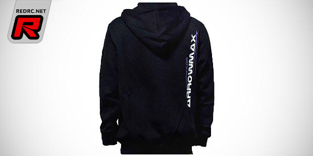 Arrowmax zipped hooded sweater