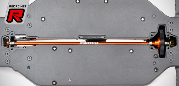 Exotek Sport 3 orange anodised alloy option parts