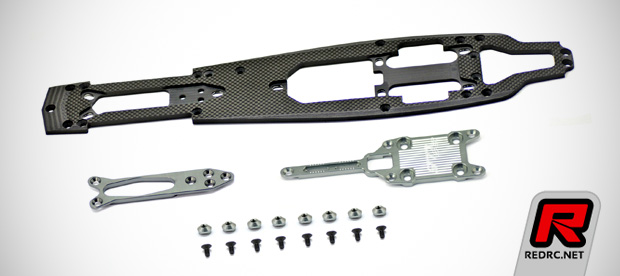 Serpent 977 Evo carbon chassis & SL8 XLi gearbox