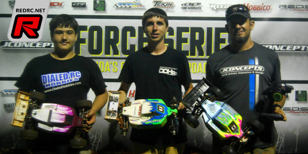 Jordan Singletary wins at Force Series Rd1