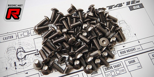 Hiro Seiko T4'16 & X12'16 lightweight screw sets