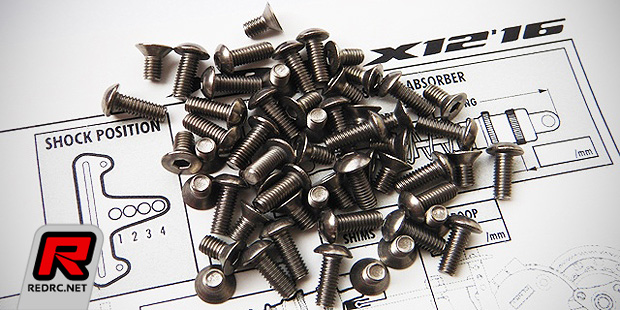 Hiro Seiko T4'16 & X12'16 lightweight screw sets