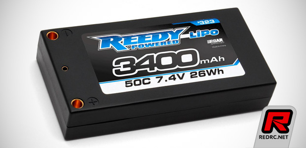 Reedy 3400mAh 50C 7.4V LP shorty LiPo battery