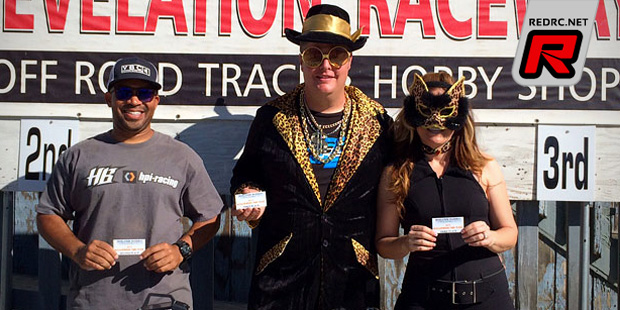 Adam Drake TQs & wins at Halloween Fun Race