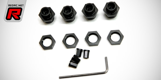 STRC Wraith 17mm hex adapter set & alloy hardware