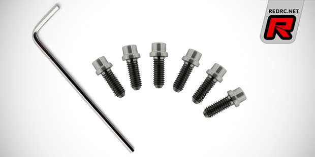 T-Works titanium pan car wheel hub screws