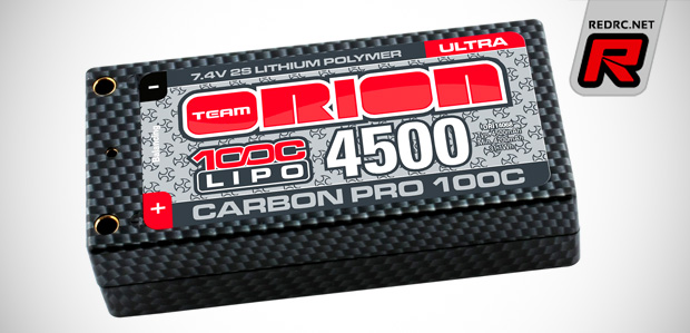 Team Orion Ultra chemistry shorty LiPo battery