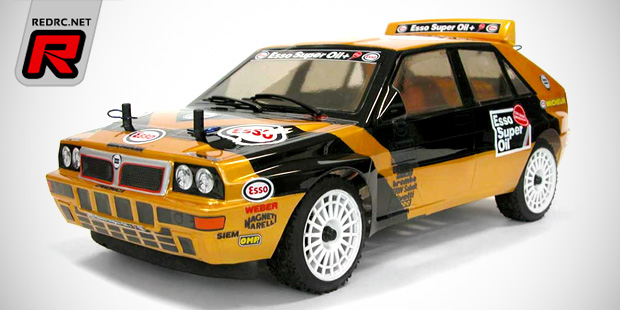 The Rally Legends Lancia Delta Esso Grifone bodies