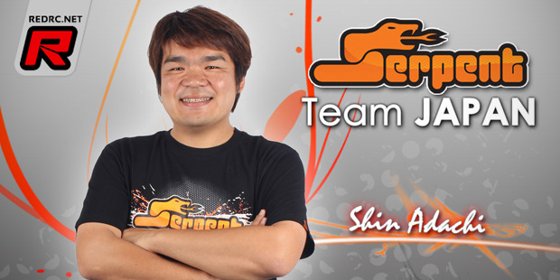 Shin Adachi joins Serpent 1/8th offroad team