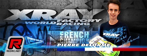 Pierre Delorme signs with Xray