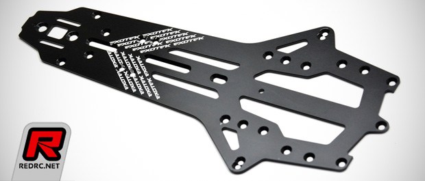 Exotek F1R3 alloy chassis & chassis stiffeners