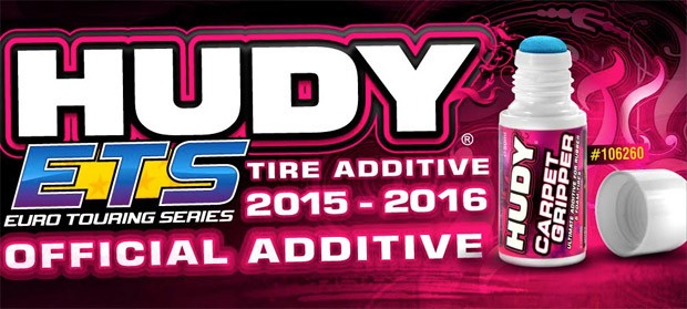 Hudy to supply official tire additive for ETS 2015/16
