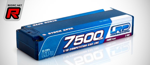 LRP CCL 7500mAh TC Stock Spec LiPo battery