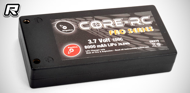 Core RC 1S 8000mAh Pro Series LiPo battery