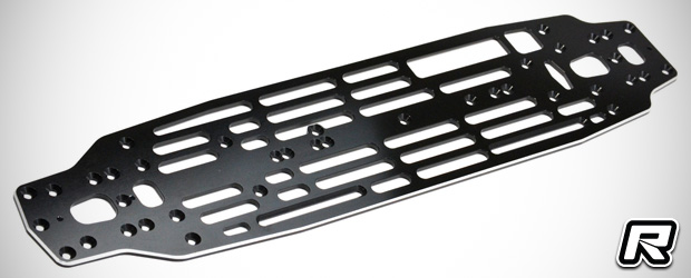 Exotek Exo-Five aluminium main chassis plate