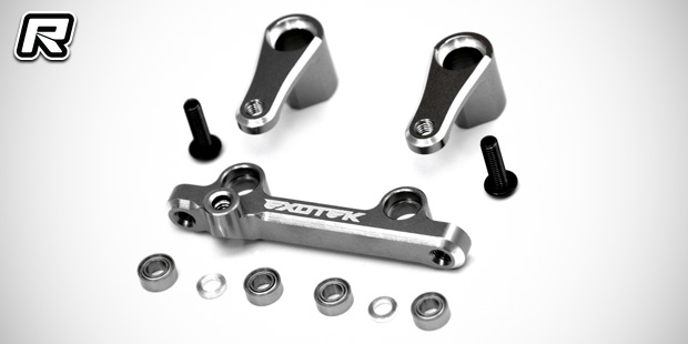 Exotek TLR22 3.0 alloy steering set & servo mounts