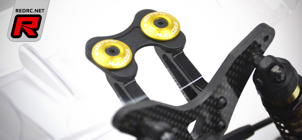 Exotek YZ-2 brass suspension & alloy wing mount