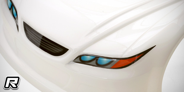 GForce touring car grille & light decals
