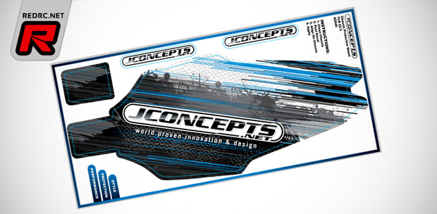 JConcepts TLR22 3.0 pre-cut chassis decal