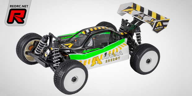 JQRacing ARMA Energy branded 1/8th RTR buggies