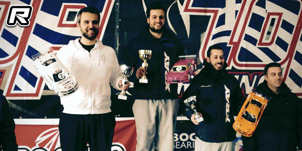 Tasos Batas wins at RC Ring Snow Race