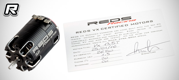 Reds Racing VX 540 Certified brushless motors