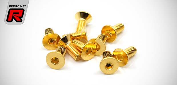 Yeah Racing Gold-plated stainless steel screws