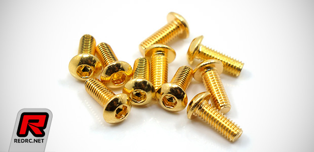 Yeah Racing Gold-plated stainless steel screws