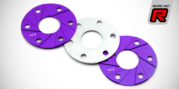 Yeah Racing aluminium motor spacer sets