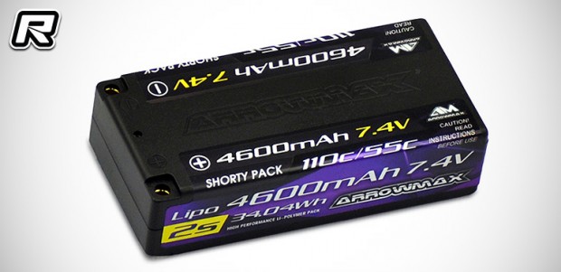Arrowmax 4600mAh LiPo shorty battery pack