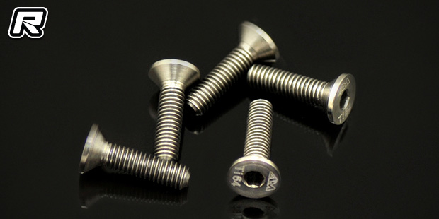 Arrowmax 64 grade titanium M3 & M4 screws