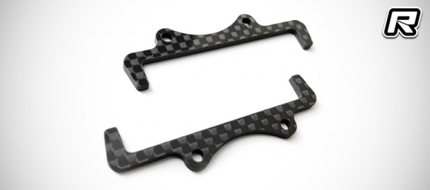 Bezerk RC YZ4 graphite upper decks & battery hooks