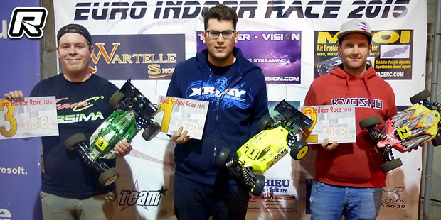 Nico Risser wins 2016 Euro Indoor Race