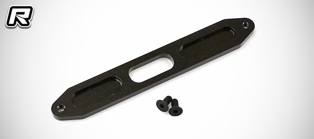 Kyosho ZX6 aluminium rear centre plate