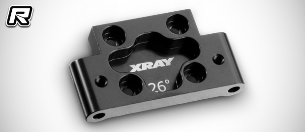 Xray XB2 aluminium front arm mounts