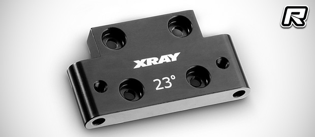 Xray XB2 aluminium front arm mounts