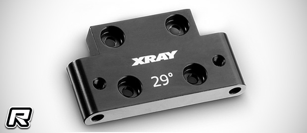 Xray XB2 aluminium front arm mounts