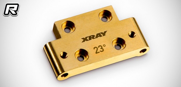 Xray XB2 brass front bulkheads