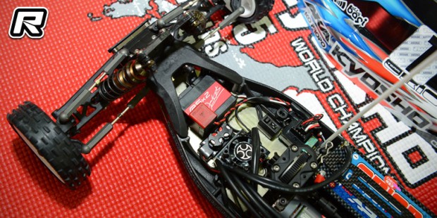 Kyosho RZ6 2WD mid motor conversion kit