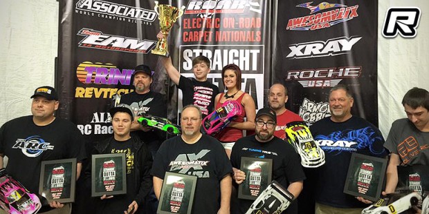 Mike Gee doubles at ROAR Carpet On-road Nationals