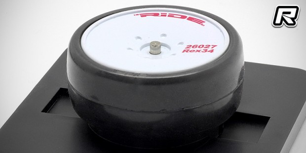 Ride touring car tyre glueing base