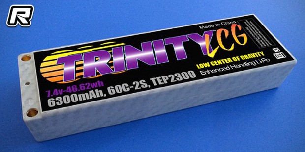 Trinity White Carbon LCG touring car LiPo packs