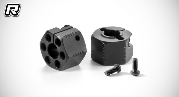 Xray XB4 +3.75mm Offset wheel hubs